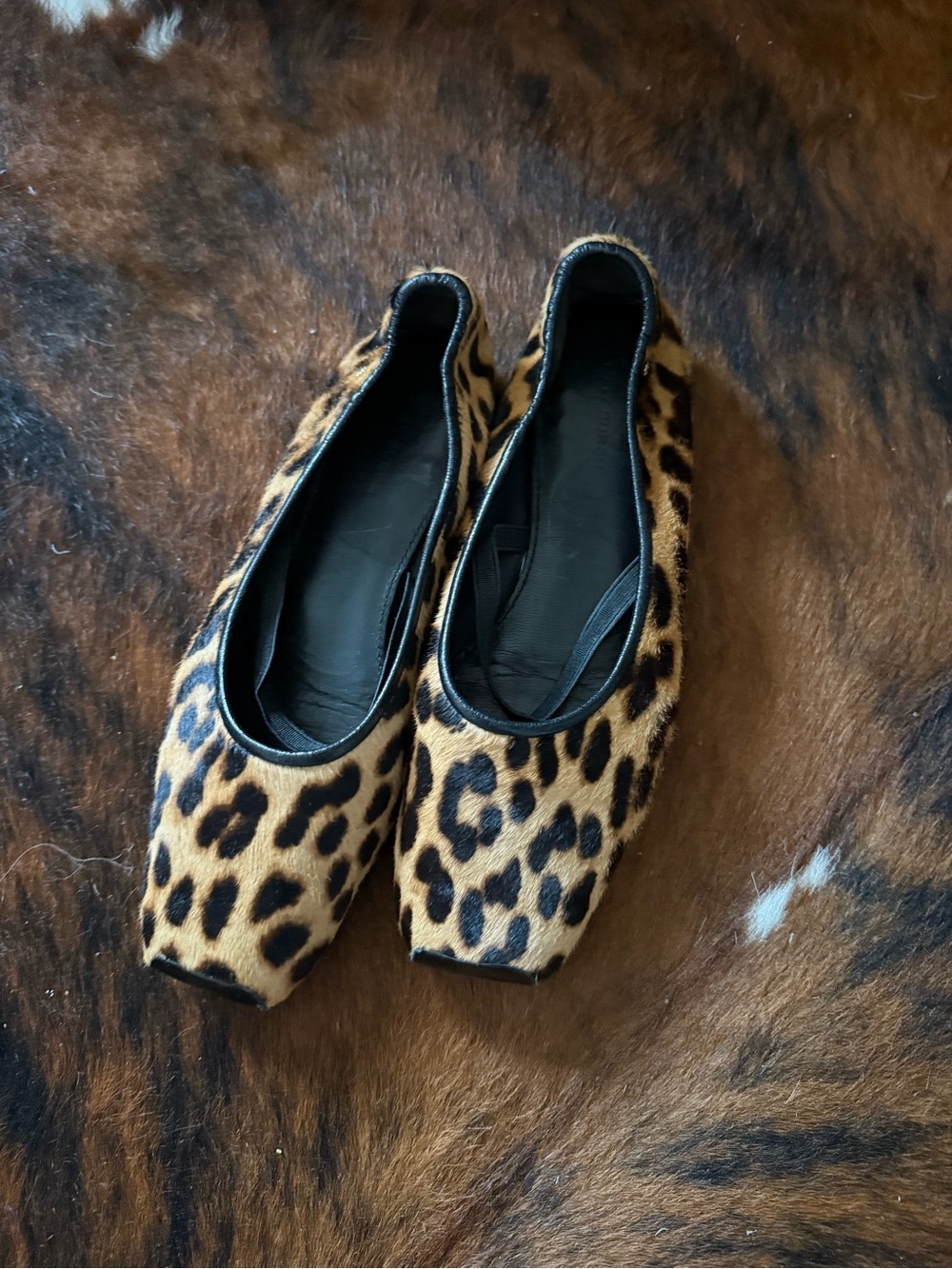 Tory Burch Leopard Print Women's Ballet Flats